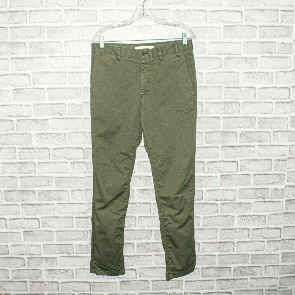 Norse Projects Olive Green Men's Chino Pants
